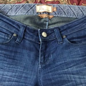 Paige laurel canyon size 25 bootcut denim